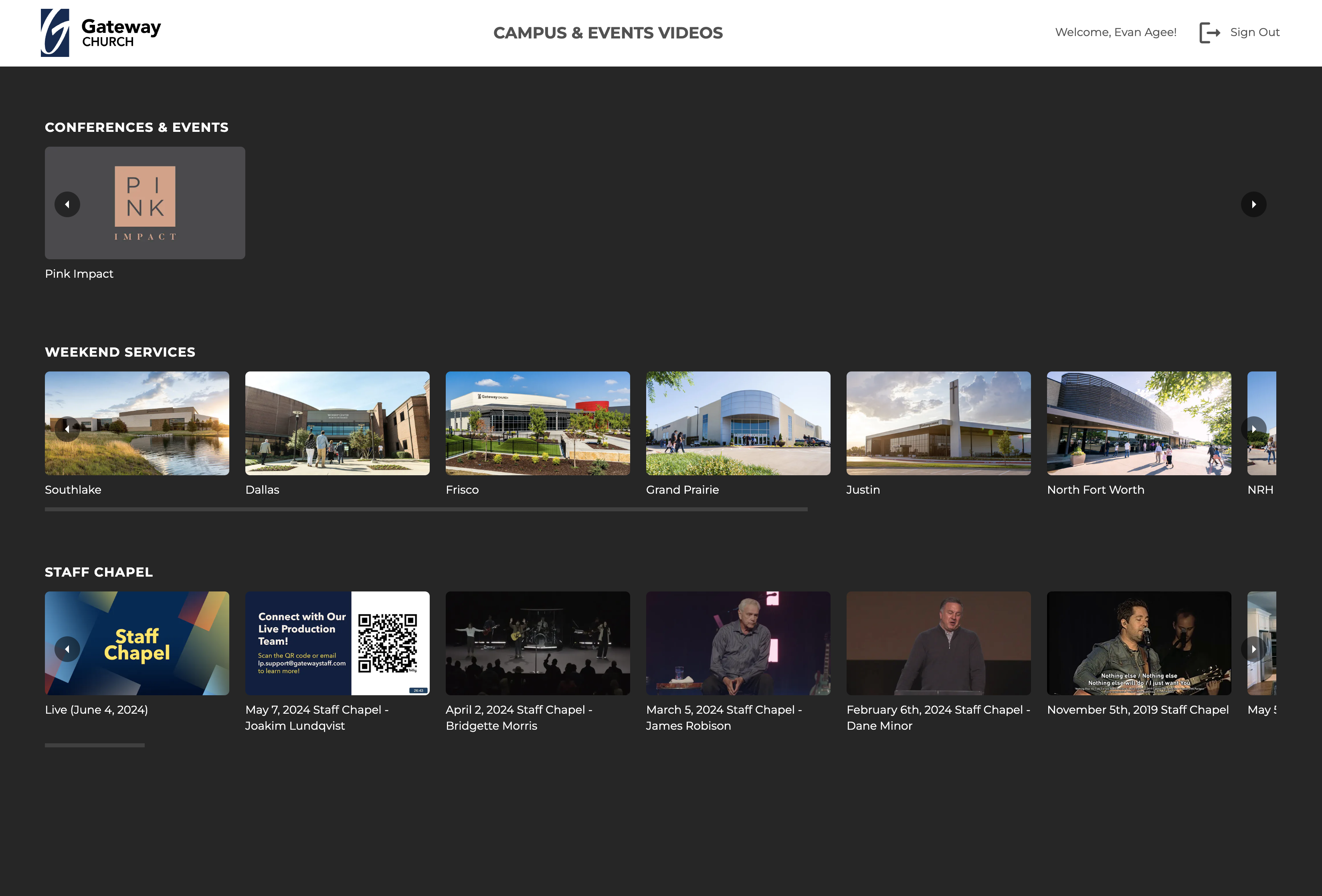 Gateway Video Archive